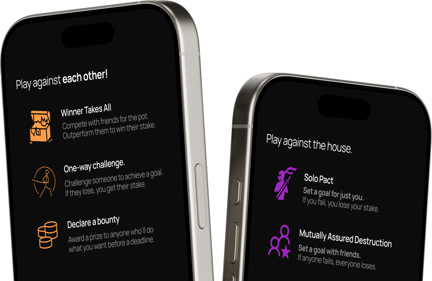 Goal tracking interface showing daily progress, streak counter, and achievement badges